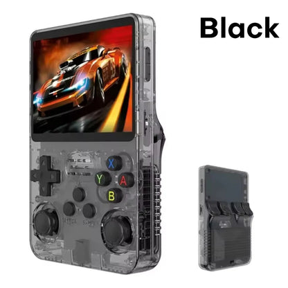 R36S Handheld Game Console 3.5 Inch 640*480 IPS OCA Screen RK3326 Chip 64/128G 15000+Games Portable Pocket Game Player Kids Gift