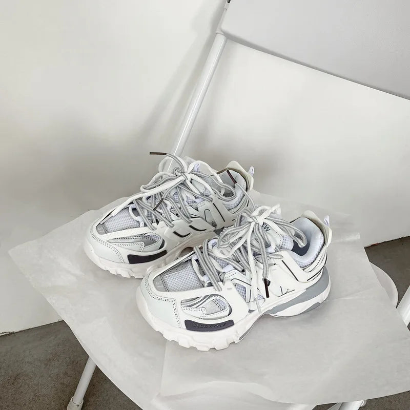 Luxury Shoes Chunky Sneakers for Men Women Brand Designer Casual Shoes Unisex Thick Sole Men Sneakers Girls Sports Shoes Zapatos