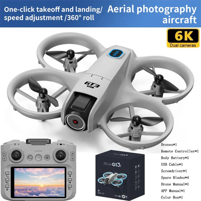 NEW Original GT3 MAX Drone 8K WIFI GPS Professional Aerial Photography Remote Control Aircraft HD Dual Camera Quadcopter Toy UAV