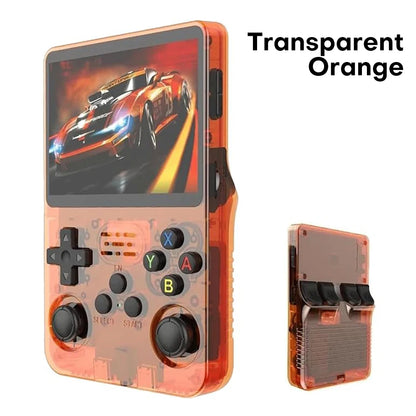 R36S Handheld Game Console 3.5 Inch 640*480 IPS OCA Screen RK3326 Chip 64/128G 15000+Games Portable Pocket Game Player Kids Gift