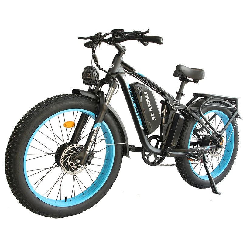ORLMS V3 Electric Bicycle 3000W Peak Dual Motor 52V25AH Battery Electric Bike For Adult 26” Tire Commuting E-Bicycle