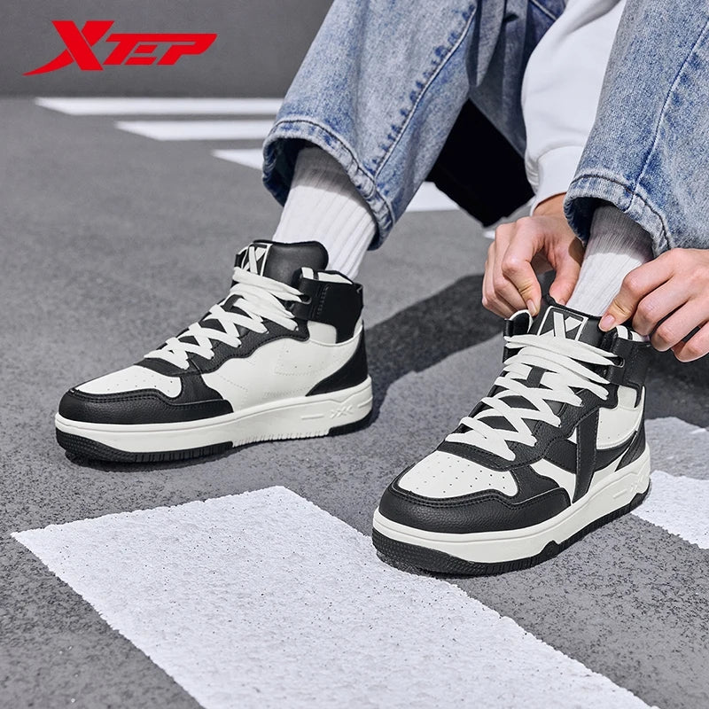 Xtep Mubai Cotton Shoes For Women 2024 Winter Warm Soft Sports Shoes Trendy Retro Comfortable Sneakers 876418370028