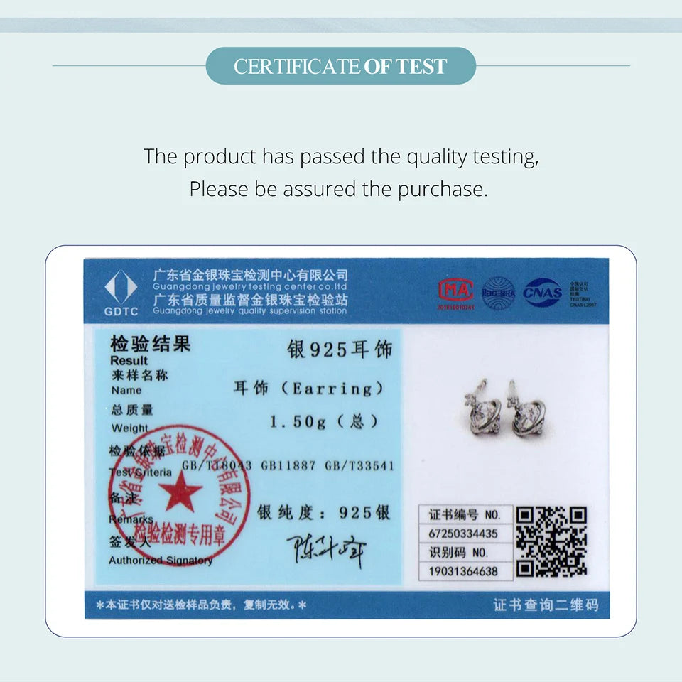 BAMOER 925 Sterling Silver Aesthetic Saturn Planet Earring, White Gold Plated Hypoallergenic Earrings Y2K Jewelry Gift SCE1880