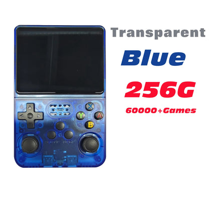 256G Open Source R36S Video Game Console Linux System 3.5 Inch IPS Screen Portable Pocket Video Player 64G/128G best Game gift