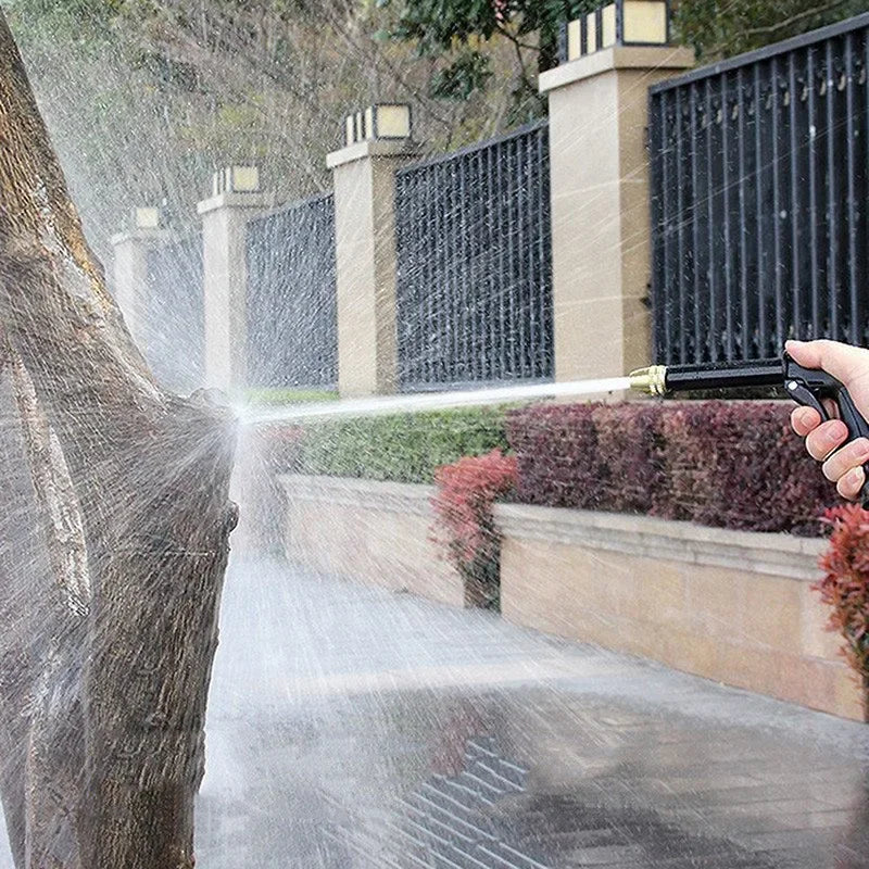 High Pressure Spray Water Gun Washing Garden Watering Hose Nozzle Sprinkler Car Cleaning Wash Tool Kits Auto Washer Guns