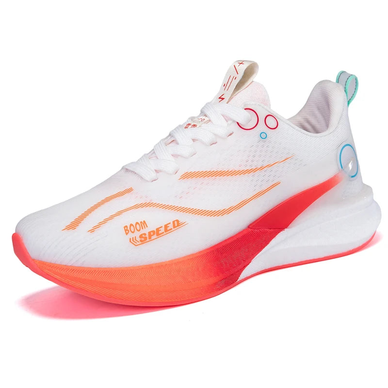 The New Carbon Board Running Shoes Are Suitable For Men And Women Shock Absorption Breathable Marathon Running Shoes