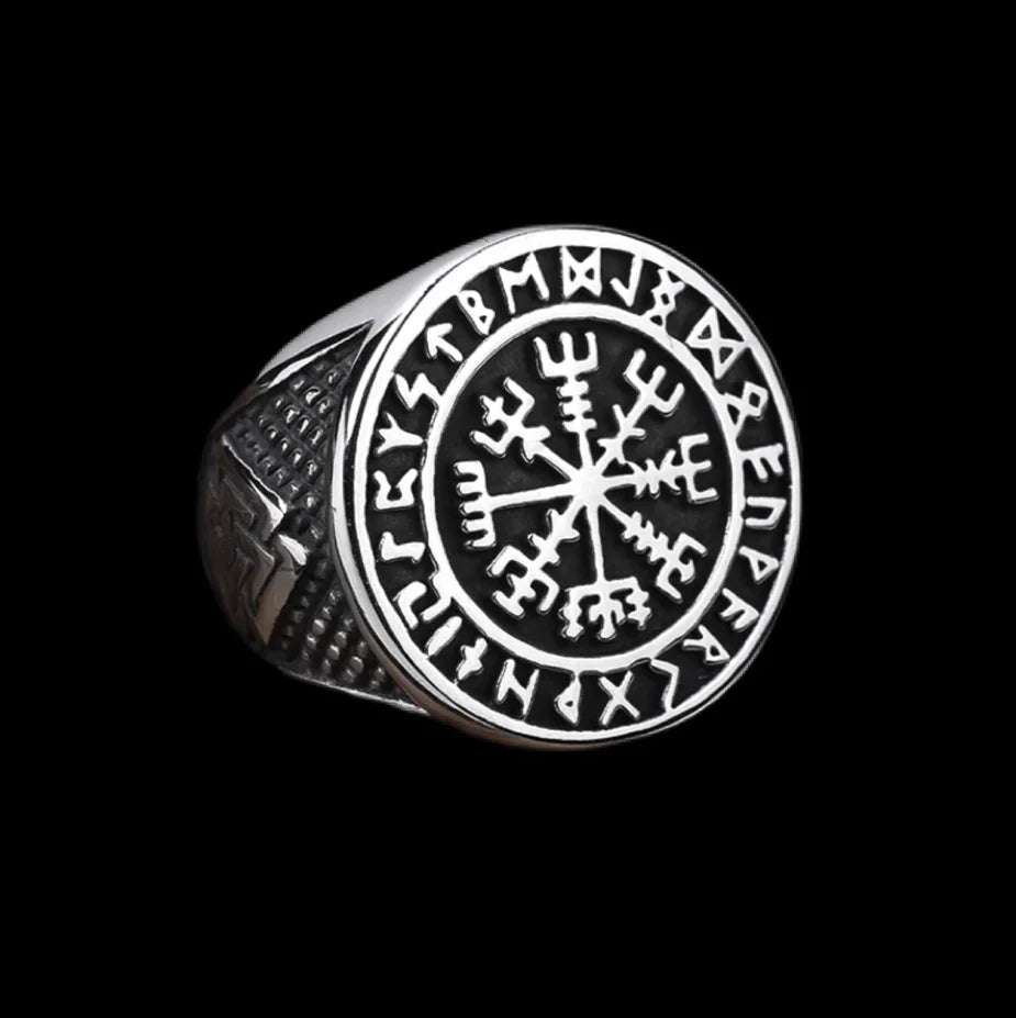 Gold Viking Ring Luxury Personality Fashion Lucky Anel for Men Gift Jewelry