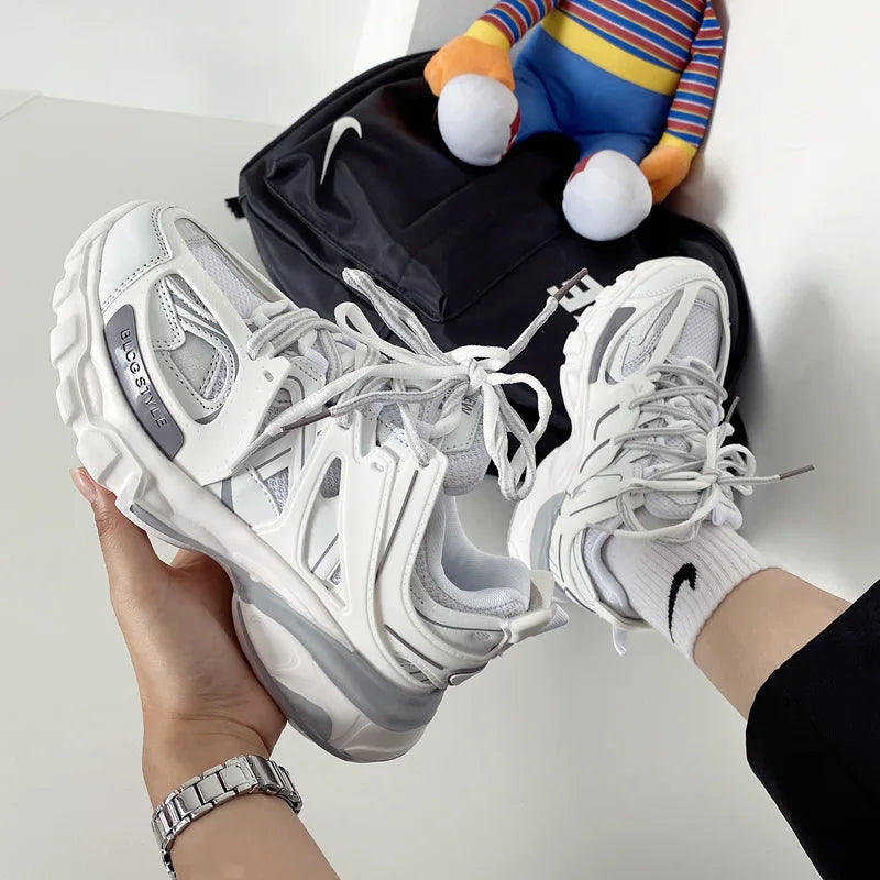 Luxury Shoes Chunky Sneakers for Men Women Brand Designer Casual Shoes Unisex Thick Sole Men Sneakers Girls Sports Shoes Zapatos