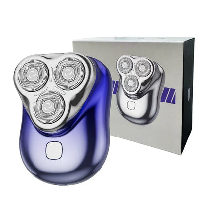 Shaver Mini Portable High Speed Travel Beard Knife Rechargeable Rotary Electric Razor