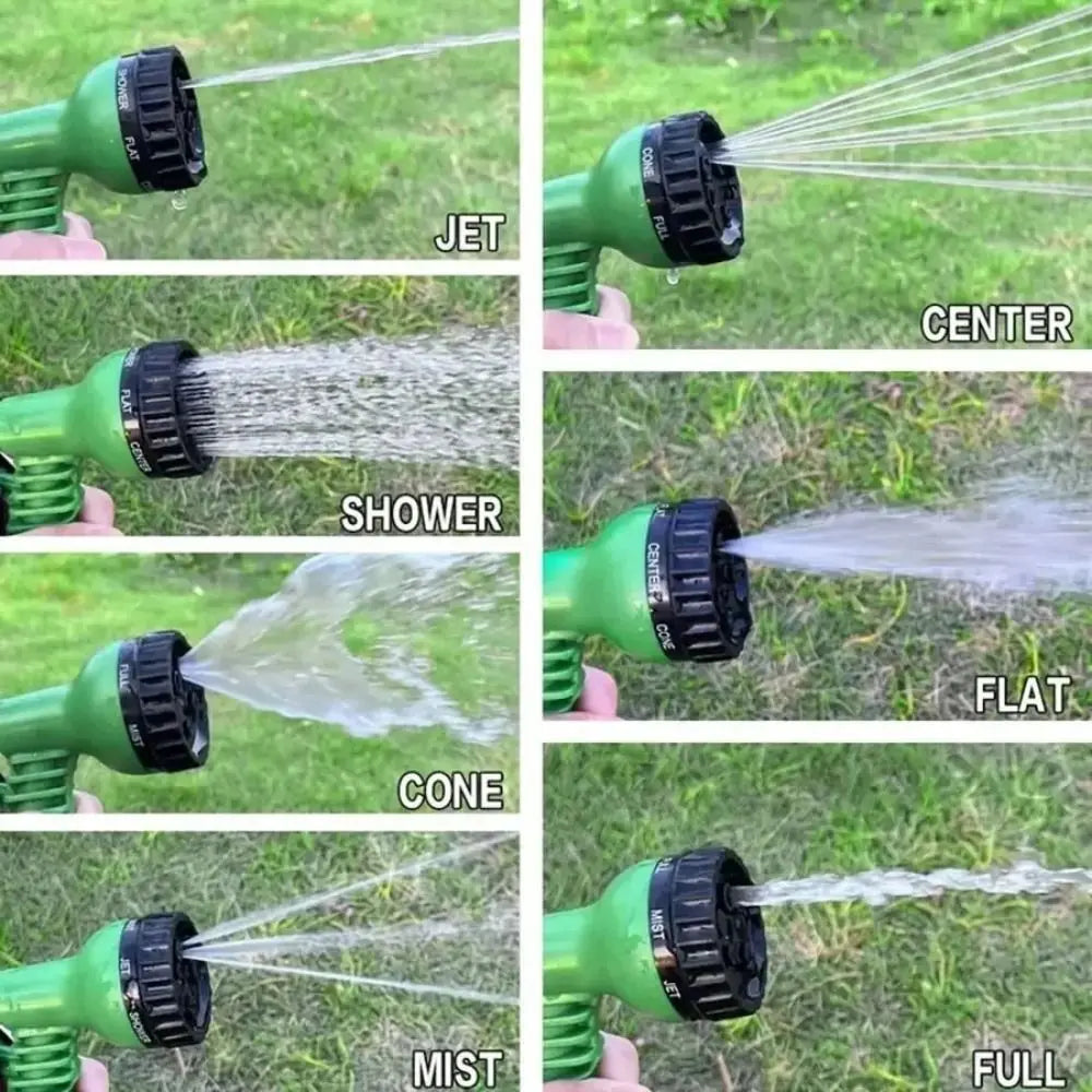retractable magic hose, high-pressure car washing device, water gun, household garden watering hose, garden water