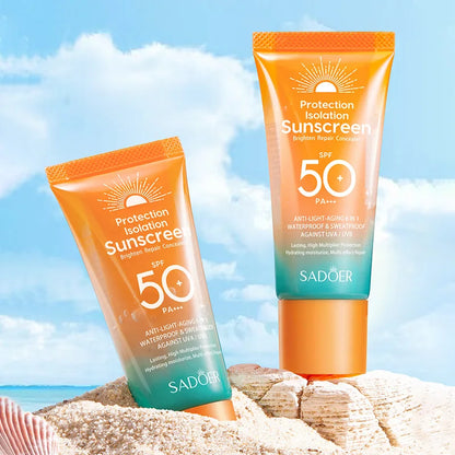 Sunscreen for Face Protector Solar skincare Dual Tube Multi Effect