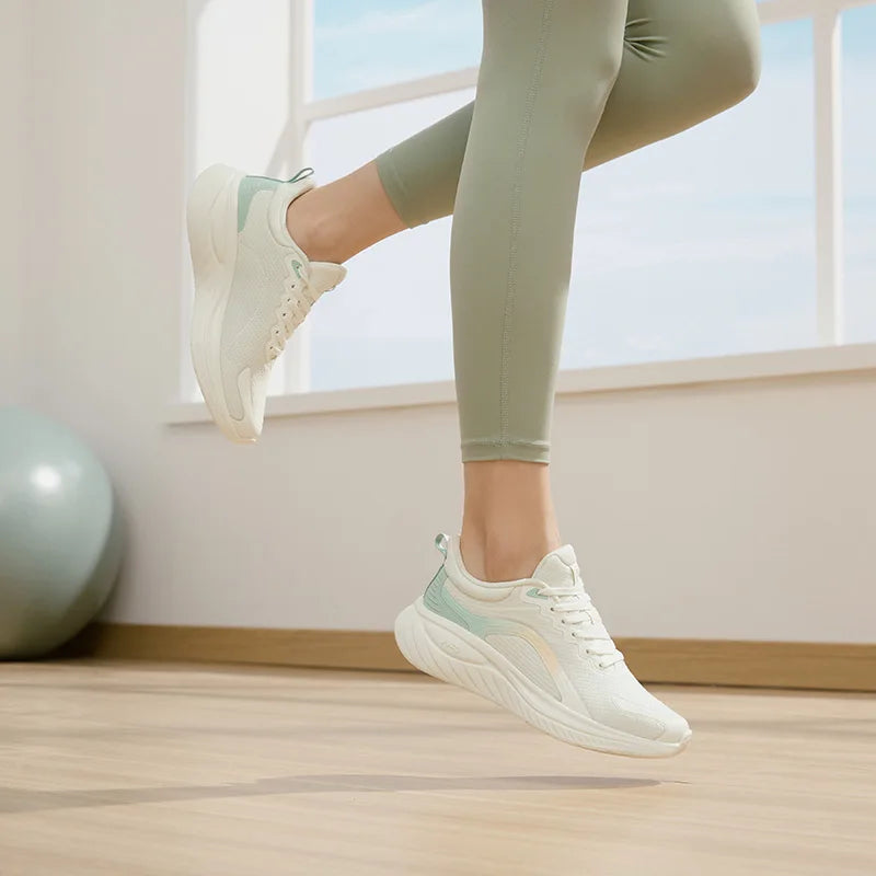 361 Degrees SoftFlow 3.0 Women's Running Sports Shoes Shock Absorption Rebound All-match Comfortable Sneakers Female 682412242