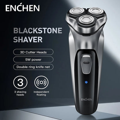 Shaver for Men 3D Floating Blade Washable Type-C USB Rechargeable Shaving Beard Machine