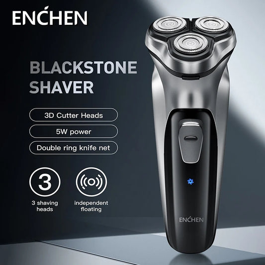 Shaver for Men 3D Floating Blade Washable Type-C USB Rechargeable Shaving Beard Machine