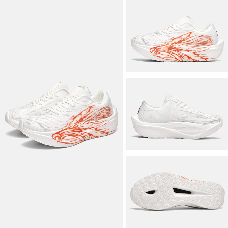 Marathon Running Shoes Men Women Road Jogging Supercritical E-TPU Cushioning Sports Training Shoes Mesh Light Comfy Sneakers Men