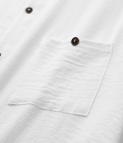2025 New Style Men's Linen V-Neck Shirt Loose Top European Style Cardigan Linen Long-Sleeved Shirt