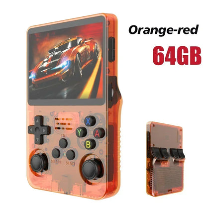 256G Open Source R36S Video Game Console Linux System 3.5 Inch IPS Screen Portable Pocket Video Player 64G/128G best Game gift