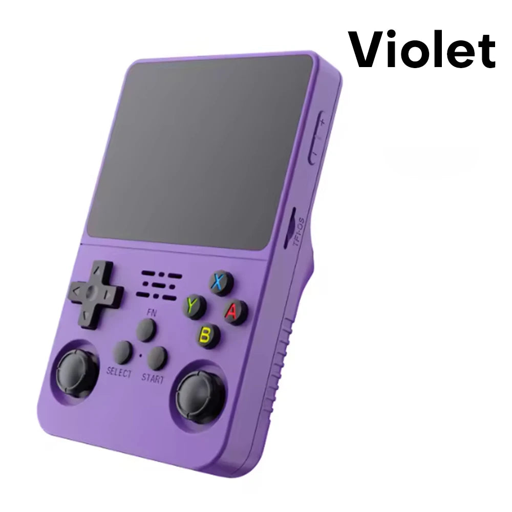 R36S Handheld Game Console 3.5 Inch 640*480 IPS OCA Screen RK3326 Chip 64/128G 15000+Games Portable Pocket Game Player Kids Gift