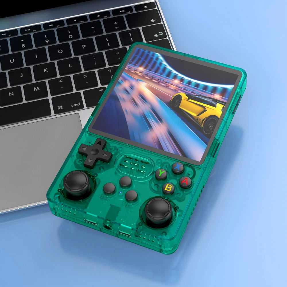 TOP Sale 4"IPS Big Screen R36S Plus Retro Handheld Game Console Linux 64-bit System RK3326 Portable Pocket ARKOS 2.0 R36SPLUS