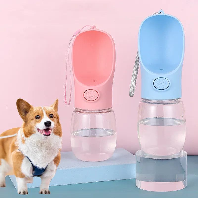 Portable Dog Water Bottle For Small Large Dogs Cat Outdoor Leakproof Walking Drinking Bowls Chihuahua French Bulldog Supplies