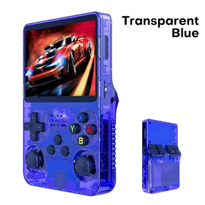 R36S Handheld Game Console 3.5 Inch 640*480 IPS OCA Screen RK3326 Chip 64/128G 15000+Games Portable Pocket Game Player Kids Gift
