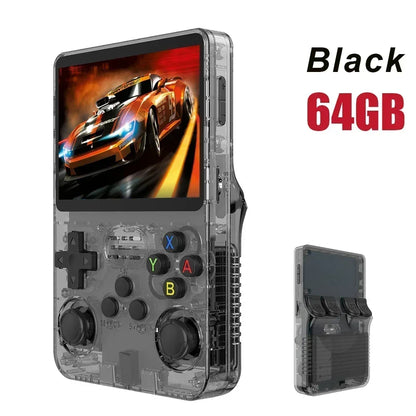 256G Open Source R36S Video Game Console Linux System 3.5 Inch IPS Screen Portable Pocket Video Player 64G/128G best Game gift