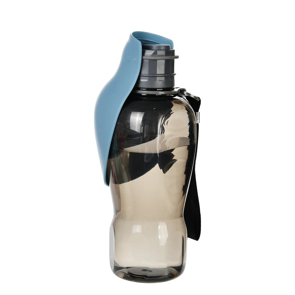 Foldable Large Pet Water Bottle 800ml Leakproof Portable Water Dispenser for Small Dogs Cats Outdoor Walking Puppy Drinking Bowl