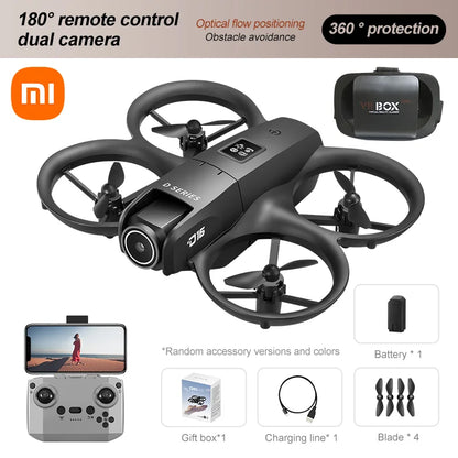 Xiaomi D16 Drone Bushless Motor 8K HD Aerial Profesional With VR Glasses Helicopter Optical Flow GPS Positioning Avoidance Drone