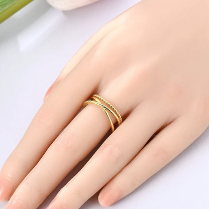 Gold Color 925 Sterling Silver Rings Sparking Popular LOVE Wedding Ring Certified Woman Rings Jewelry Anniversary Gifts 2025 NEW