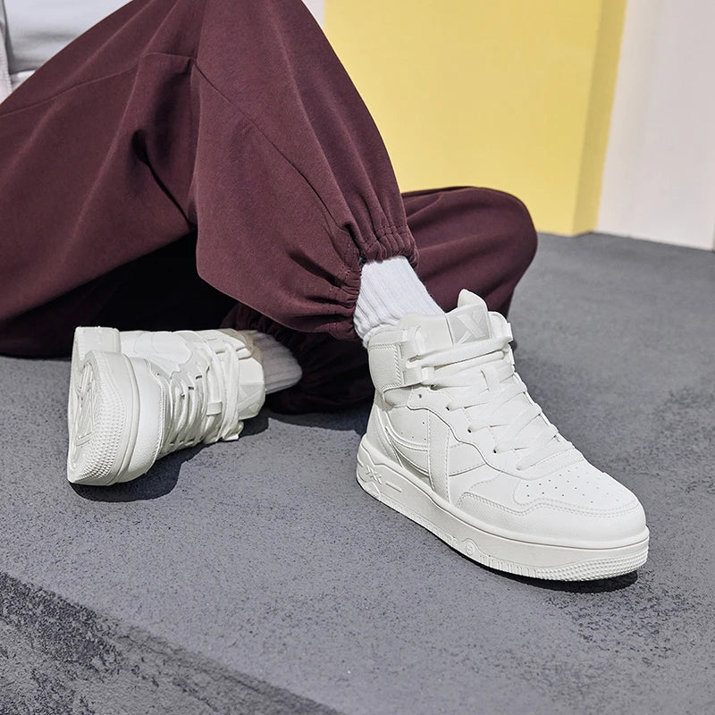 Xtep Mubai Cotton Shoes For Women 2024 Winter Warm Soft Sports Shoes Trendy Retro Comfortable Sneakers 876418370028