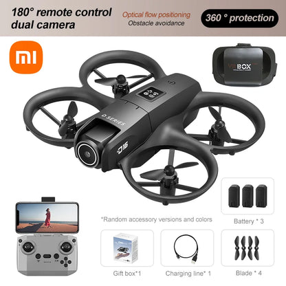 Xiaomi D16 Drone Bushless Motor 8K HD Aerial Profesional With VR Glasses Helicopter Optical Flow GPS Positioning Avoidance Drone