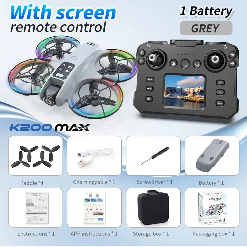 Drone 4K Profession HD Wide 180° Angle Camera WiFi
