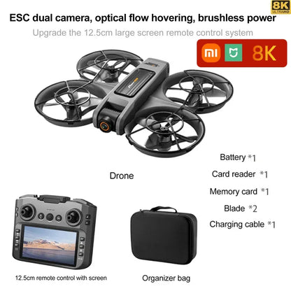 Xiaomi S156 Drone GPS 8K Professional HD 360° Dual Camera Screen Remote Control  Brushless Motors Obstacle Avoidance Quadcopter