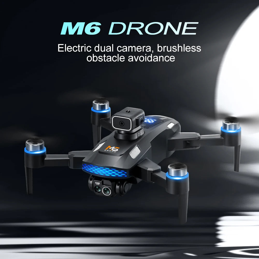 Xiaomi Mijia M6 Drone 8K Pro with 5G WIFI FPV 4K HD Camera Screen Remote Control for Professional Aerial Shots RC Children's Toy