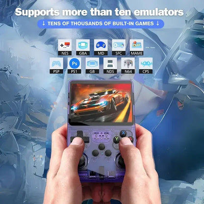 New R36S Retro Handheld Video Game Console Open Source Linux System 3.5inch IPS Screen Portable Pocket Video Player Games Gifts