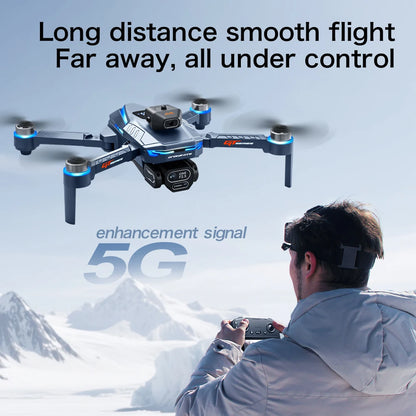 2025 New GT8 Drone GPS 8K Professional HD Dual Cameras 5G WIFI Brushless Motors 360° Obstacle Avoidance Foldable Quadcopter Toys