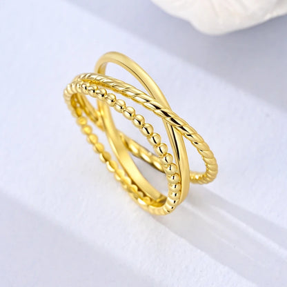 Gold Color 925 Sterling Silver Rings Sparking Popular LOVE Wedding Ring Certified Woman Rings Jewelry Anniversary Gifts 2025 NEW