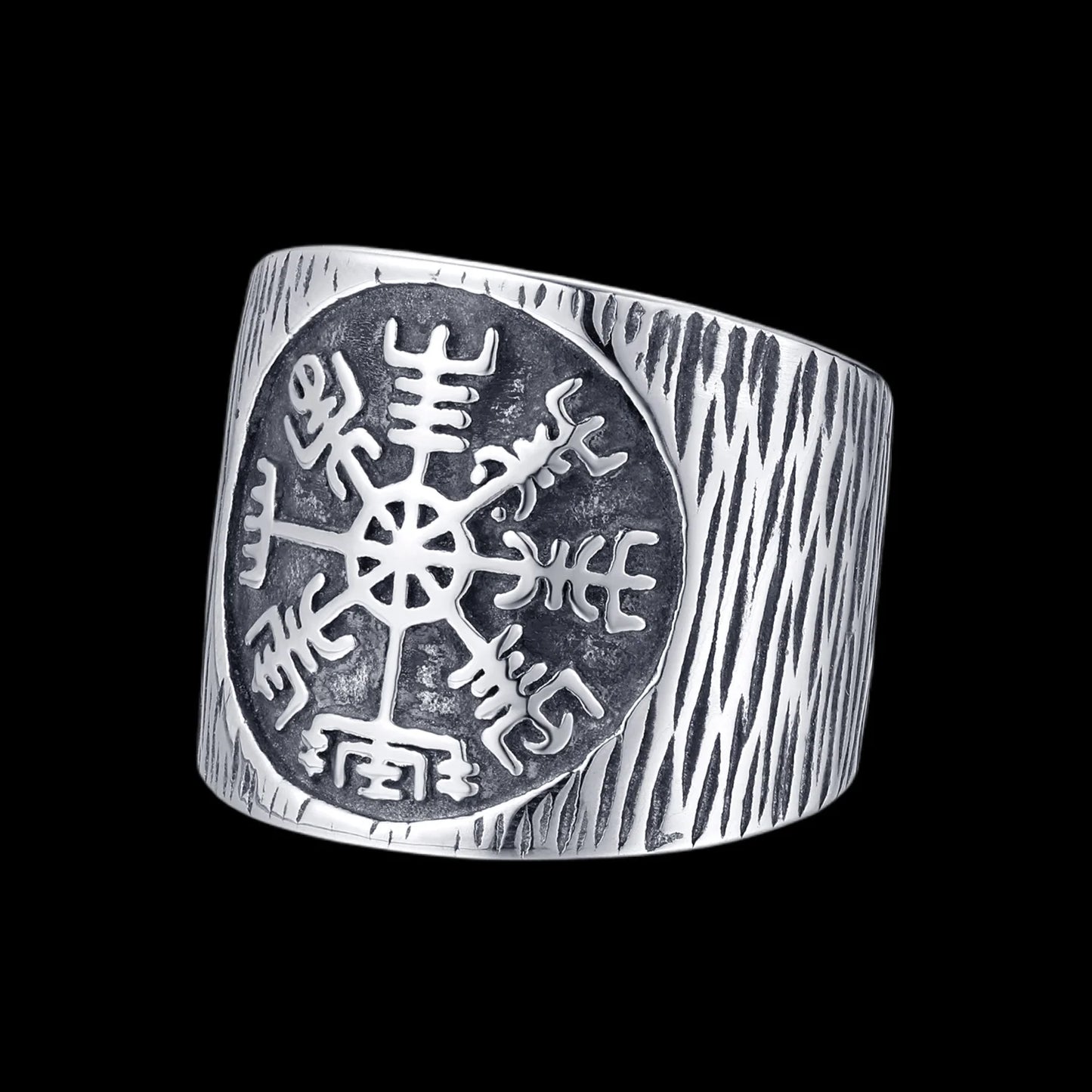 Gold Viking Ring Luxury Personality Fashion Lucky Anel for Men Gift Jewelry
