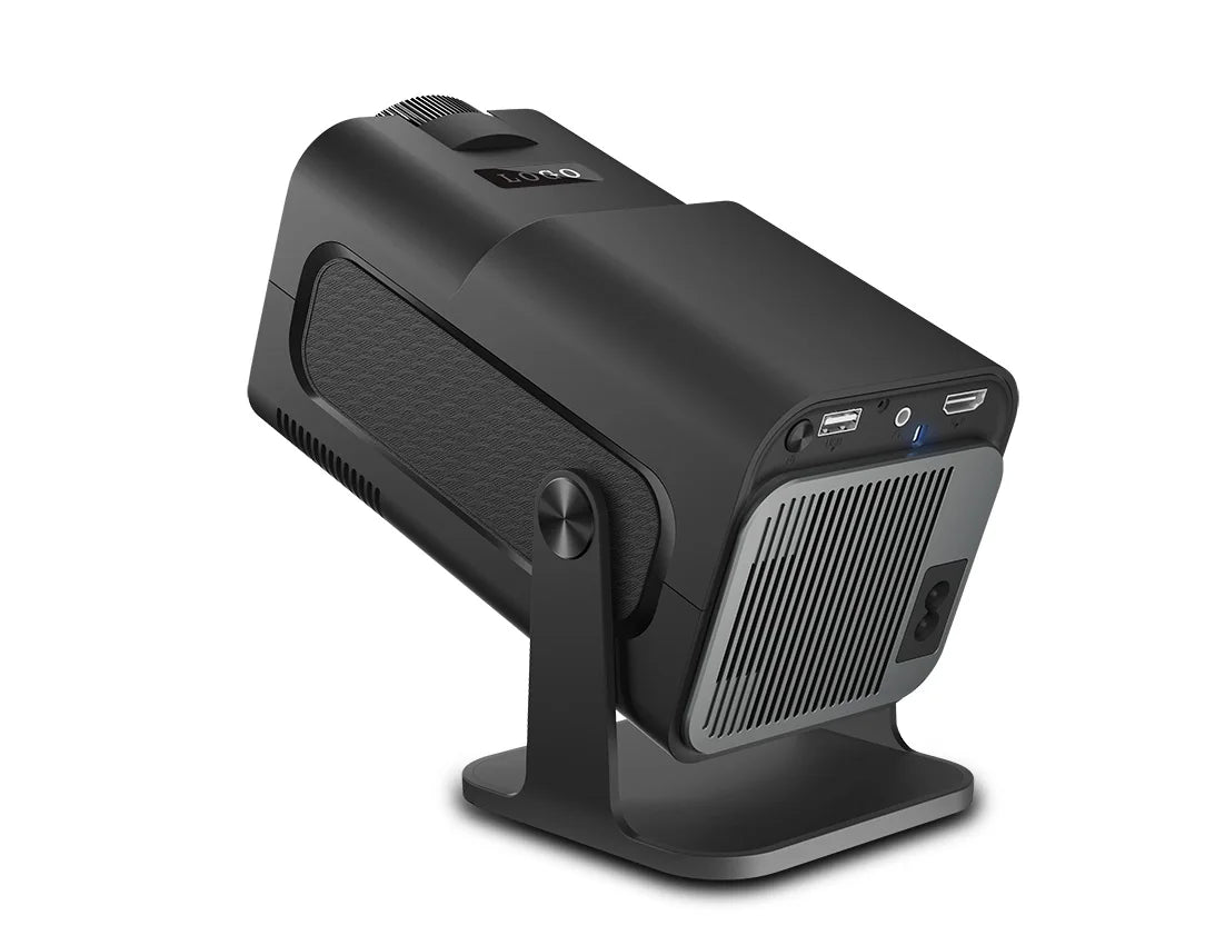 Projector 4K HY320 mini 720P Dual Wifi6 BT5.0 Home Outdoor Cinema Movie Smart Mini 180° Rotable Portable Projectors