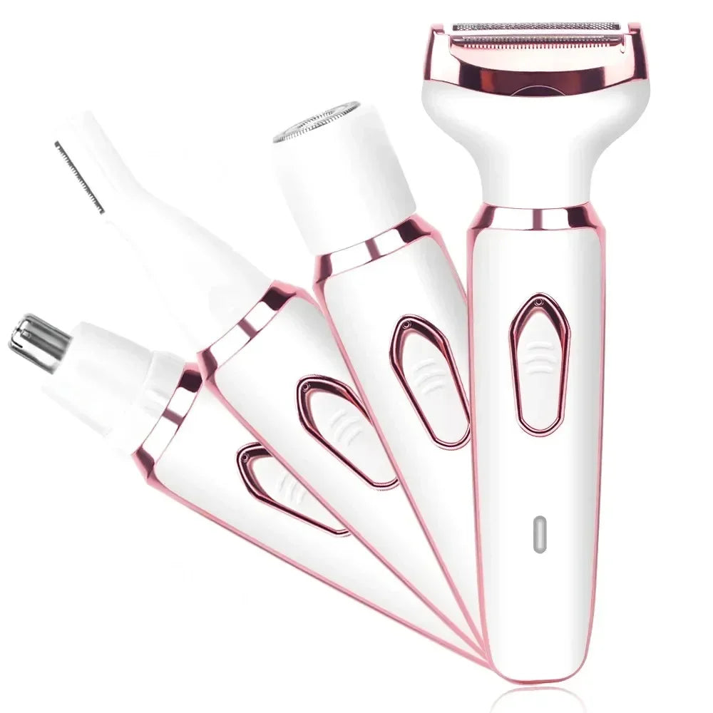 4 In 1 Portable Electric Haircut Trimmer epilator woman facial intimate area for body hair removal Gifts For Women